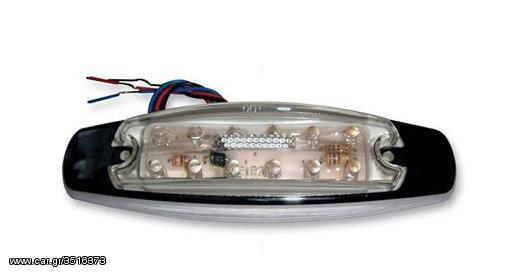 ΛΥΡΗΣ BLUHM ENTERPRISES LED LIGHT CLEAR WITH RED LEDS,TLEDR6