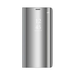 Θήκη Smart Clear View Samsung Galaxy M21 M215 Ασημί