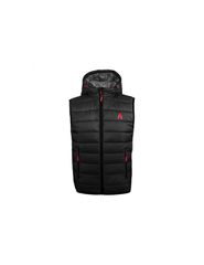Alpinus Αμάνικο Ανδρικό Μπουφάν Puffer Μαύρο BR43351