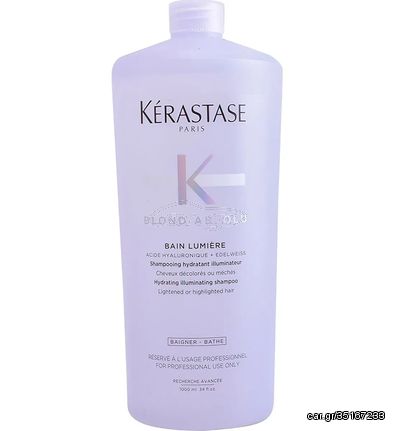 Kerastase Σαμπουάν Blond Absolu Bain Lumiere Hydrating Illuminating 1000ml