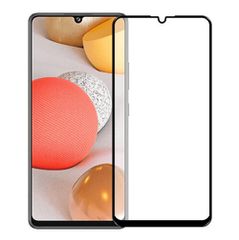 Προστατευτικό οθόνης 9H Tempered Glass Full Face για Samsung Galaxy A42 Black (oem)