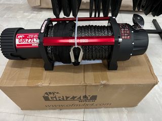 Grizzly Winch 9500lbs synthetic rope  