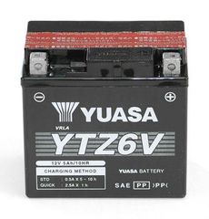 ΜΠΑΤΑΡΙΑ YUASA YTZ6V - + 113-70-105 90CCA