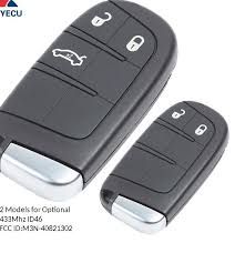 Κλειδί Fiat Keyless Entry (3 Κουμπιά) 433MHz ID46 PCF7953 CHIP