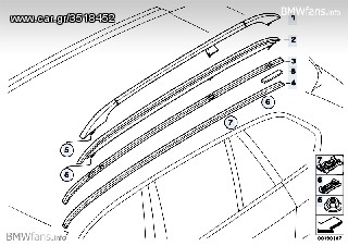 BMW X5 E70 Railing Kit-thumb-2