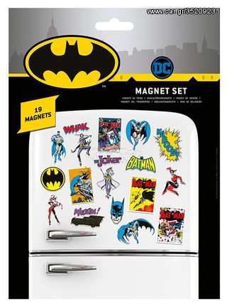 DC Comics Batman Retro Magnet Set (MS65110)