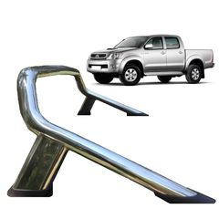 Toyota Hilux (Vigo) 2005-2015 Ανοξείδωτο Rollbar [minimal]