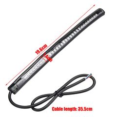  Μοτοσικλέτα  Φως Φρένων, Πίσω Φώτα Φλας LED Universal-thumb-3