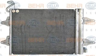 Συμπυκνωτής, σύστ. κλιματισμού HELLA 8FC351301534 Seat Ibiza 1900cc TDI Cupra R 160ps 2004-2008 (5Z0820411,5Z0820411D,6Q0820411A,6Q0820411B,6Q0820411E)