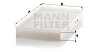 Φίλτρο, αέρας εσωτερικού χώρου MANN-FILTER CU3540 Mercedes-Benz Vito  Van W639 3000cc D 204ps 2006- (6398350247,A6398350247)