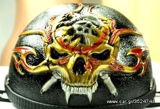 Κράνος Luis Helmet Custom cross HD88-thumb-6