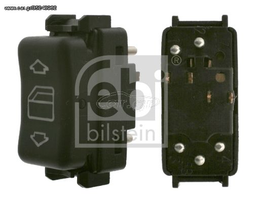 Διακόπτης, γρύλος παραθύρου FEBI BILSTEIN 18307 Mercedes-Benz E-Class W124 3000cc 300 Turbo-D 4MATIC 147ps 1988-1993 (1248204610,A1248204610)