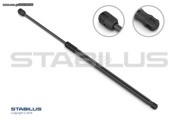 Αμορτ. αερίου, χώρος αποσκ./φόρτωσης STABILUS 8489UF Mercedes-Benz Vito  Van W639 2100cc D 4x4 136ps 2010- (6399800164,A6399800164)