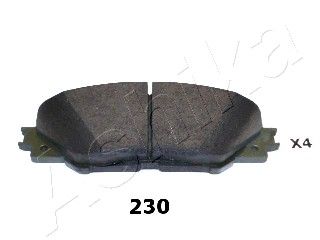 Σετ τακάκια, δισκόφρενα ASHIKA 5002230 Toyota Rav 4 2200cc D-4D 150ps 2008-2013 (0446542140,0446542180,0446542190,04465YZZDY,27TO038)