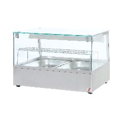 Θερμαινόμενη βιτρίνα plexy glass με ισχύ 2.200W διαστάσεων 75.5x60x51.5cm