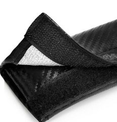Μαξιλαράκια Ζώνης  Carbon Landrover Σετ Χρώμα Μαύρο-thumb-1