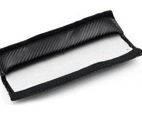 Μαξιλαράκια Ζώνης  Carbon Landrover Σετ Χρώμα Μαύρο-thumb-2