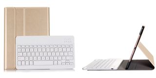 Bluetooth Smart Θηκη με αποσπωμενο πληκτρολογιο (iPad 10.2" 2019/iPad Air 3) ΧΡΥΣΗ (ΟΕΜ)