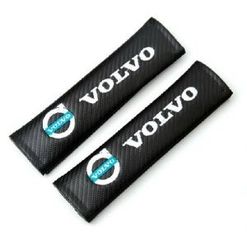 Μαξιλαράκια Ζώνης  Volvo  Σετ Χρώμα Μαύρο