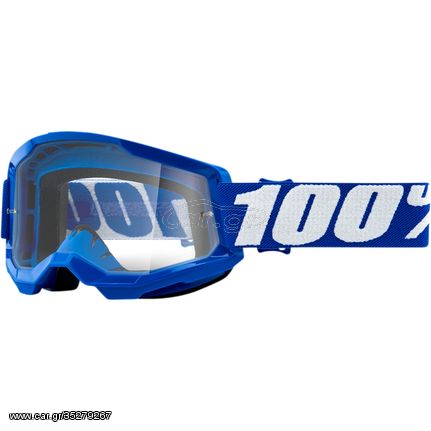  ΓΥΑΛΙΑ OFFROAD 100% STRATA 2  BLUE CLR