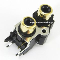 RCA-CI2-6 ΒΥΣΜΑ 2 RCA ΠΛΑΚΕΤΑΣ ΕΠΙΧΡΥΣΕΣ