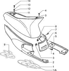 BAΣΗ ΣΕΛΛΑΣ-ORANGE-929-ΓΙΑ SCOOTER-PIAGGIO-ZIP-M.1993>2000-ORIGINAL-9158915-thumb-8