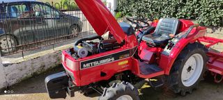 Αμπελουργικά Τρακτέρ Mitsubishi 2007 MT165 - 21HP - ME ΡΕΒΕΡΣΑ-thumb-3