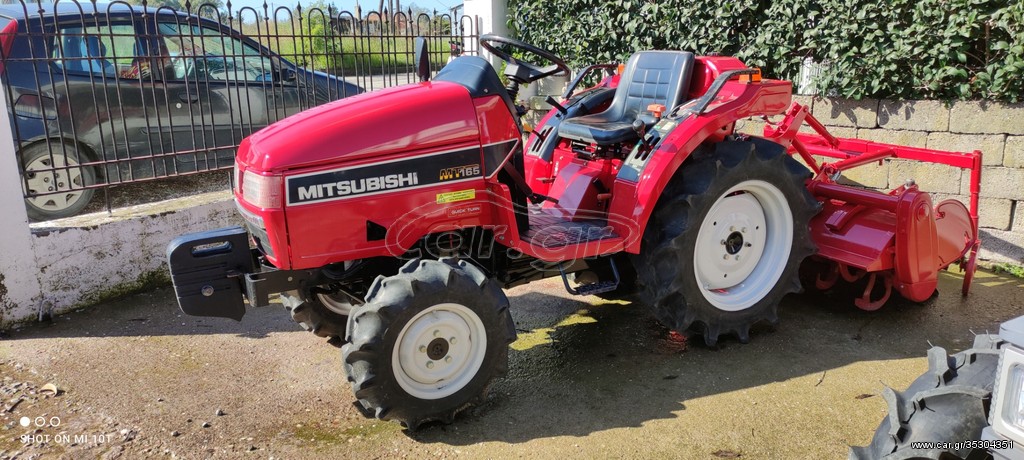 Αμπελουργικά Τρακτέρ Mitsubishi 2007 MT165 - 21HP - ME ΡΕΒΕΡΣΑ