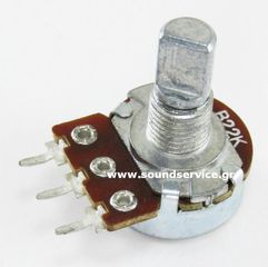 16mm MONO 22KB ΠΟΤΕΝΣΙΟΜΕΤΡΟ ΠΕΡΙΣΤΡΟΦΙΚΟ ΣΑΣΙ ΑΞΟΝΑΣ 8mm FLAT B22K