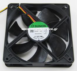 ΑΝΕΜΙΣΤΗΡΑΣ 24V DC 120x120x25mm 3-C 5.0W 0.2A 184m3/h 44.5dBA ΡΟΥΛΕΜΑΝ SUNON