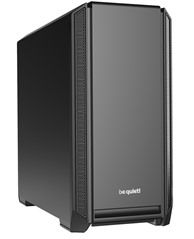 BEQUIET PC CHASSIS SILENT BASE 601 BG026, MIDI TOWER ATX, BLACK, W/O PSU, 1X14CM PURE WINGS 2 FAN, 1X14CM REAR PURE WINGS 2 FAN, 3YW.