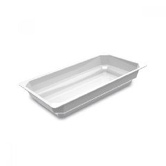 Octagon μπολ 8cm Gn 3/4 Plexiglass υψηλής αντοχής σε λευκό χρώμα