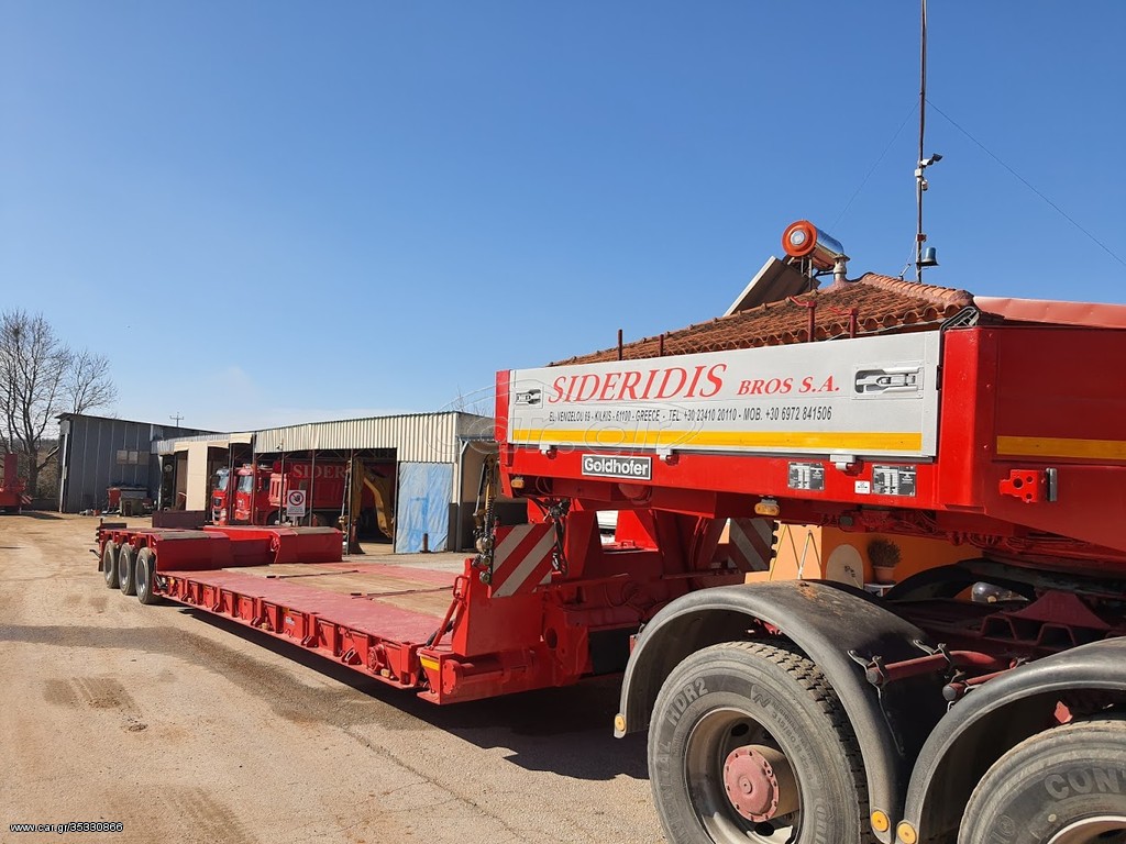 Μεταφοράς Μηχανημάτων Goldhofer 2005 STZ-VL3A