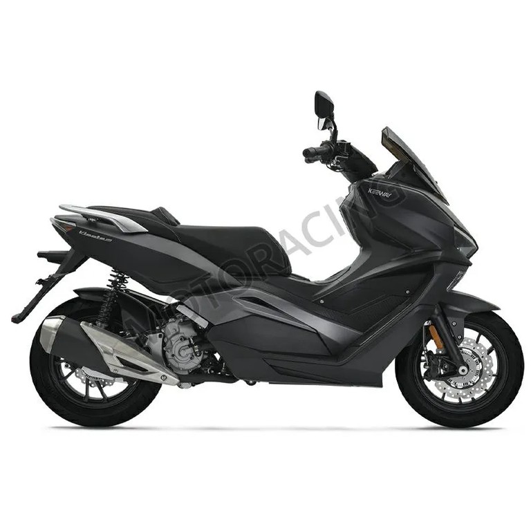 Keeway Vieste 125 2026 VIESTE 125 EURO 5+ ΜΑΥΡΟ ΜΑΤ ΜΕ ΣΧΑΡΑ