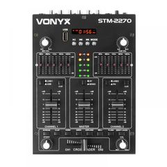 VONYX STM-2270 DJ Μίκτης Ήχου 2 Καναλιών με USB/SD/MP3 και Bluetooth