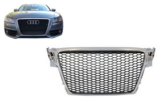 ΜΑΣΚΑ ΕΜΠΡΟΣ AUDI A4 B8 (2007-2012) Limousine Avant RS Design Chrome