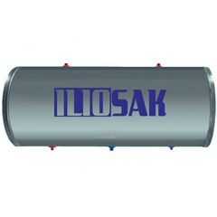 Boiler ILIOSAK Glass 120 lt διπλής ενέργειας