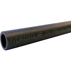 Πλαστικός μαύρος σωλήνας MDPE carbon black Hydrosolar Φ16Χ2 για ζεστό νερό