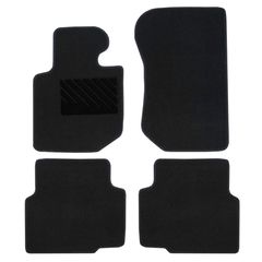 Πατάκια δαπέδου μοκέτας Tuft ανθρακί για BMW 3 Series (E36) 4τμχ