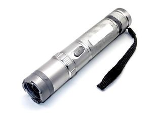 910A Stun Gun + LED Φακός Cree 2.000.000 volts Silver - Συσκευή αυτοάμυνας ηλεκτρικής εκκένωσης