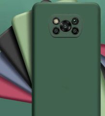 Θήκη ματ tpu σιλικονη μαλακή πίσω κάλυμμα για XIAOMI POCO X3 Πετρολ (oem)