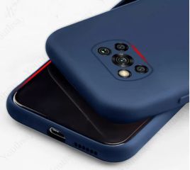 Θήκη ματ tpu σιλικονη μαλακή πίσω κάλυμμα για XIAOMI POCO X3 Σκουρο Μπλε (oem)