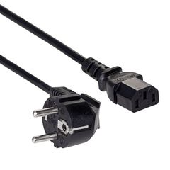 Καλώδιο Ρεύματος Υπολογιστή Akyga AK-PC-01A CCA CEE 7/7 / IEC C13 1.5 m