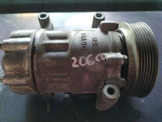 ΚΟΜΠΡΕΣΕΡ AIR-CONDITION ΓΙΑ PEUGEOT 206 CC ΑΥΤΟΜΑΤΟ ΤΟΥ 00 - 09. 9655191680