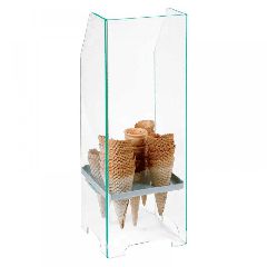 Χωνοθήκη Plexiglass Glass Look 5 θέσεων διαστάσεων 20x20x50cm