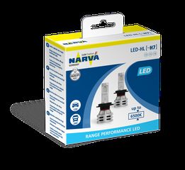 Narva Range Performance Led H7 6500K 12/24V 24W σετ 2τμχ
