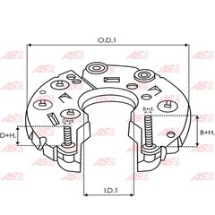 Ανορθωτής Δυναμού τύπου Bosch 1127320701-thumb-1