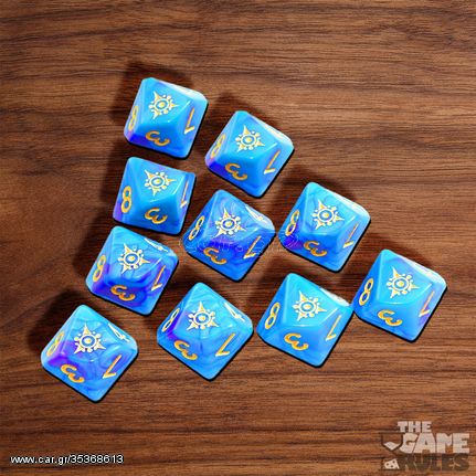 Elder Dice: Sigil of the Dreamlands Kadathian Ice (10d10 Tube)