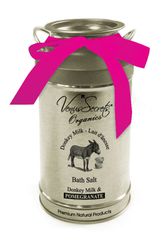 Venus Secrets Άλατα Μπάνιου με Γάλα Γαϊδούρας και Ρόδι Bath Salt with Donkey Milk & Pomegranate 400g