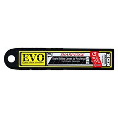 Λάμες Μαχαιριών Σπαστές Μαύρες 18 x 0.6mm - 10τεμ LB-10B EVO